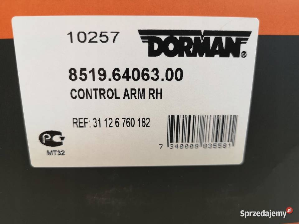 WAHACZ PRAWY PRZÓD BMW 5 20 25 30 35 DORMAN E60