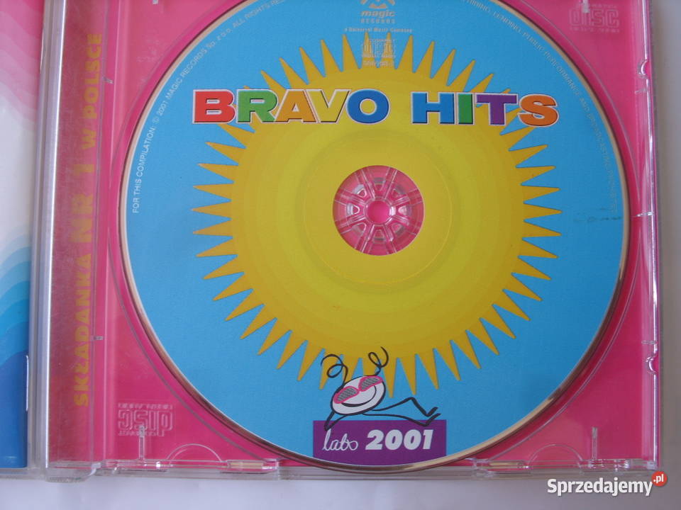 sklad cd BRAVO HITS LATO 2001 dolnośląskie Wołów