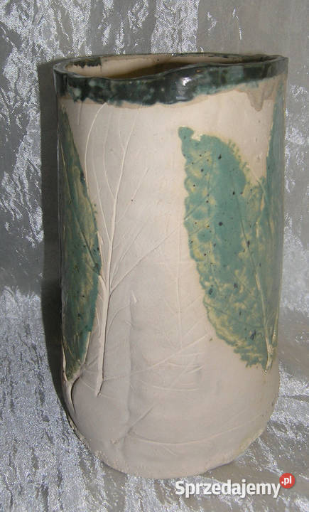 wazon ceramiczny liścieMD Bartków