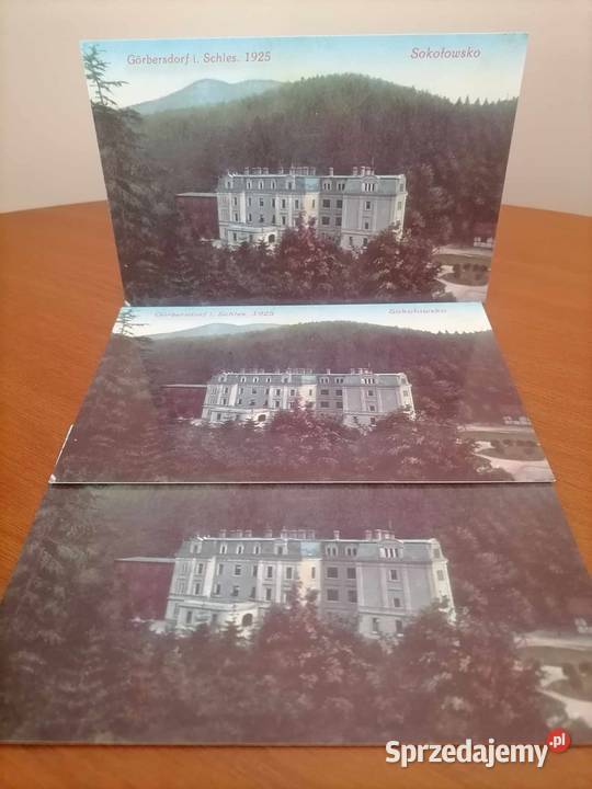 Gorbersdorf Sokołowsko Pocztówka Marienhaus 1925 Wałbrzych