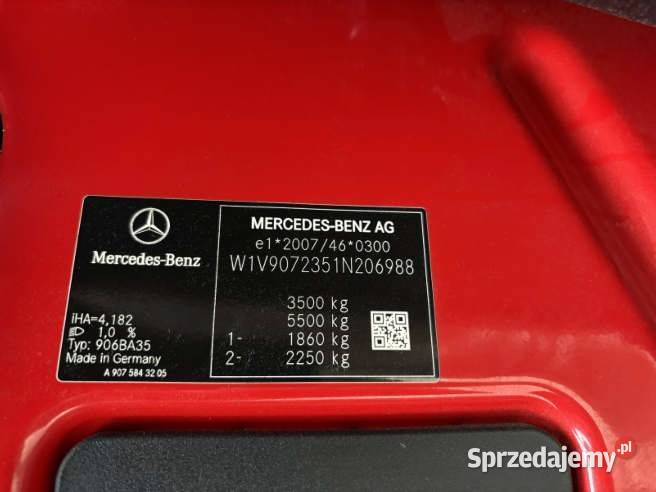 MERCEDESBENZ SPRINTER 2022 195000 ccm 150 mazowieckie