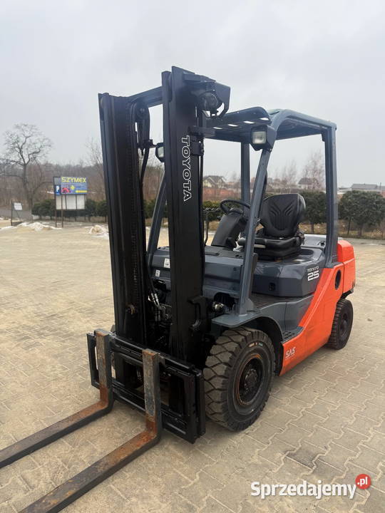 wózek widłowy TOYOTA 8FDF25 diesel 3680mtg Działoszyn