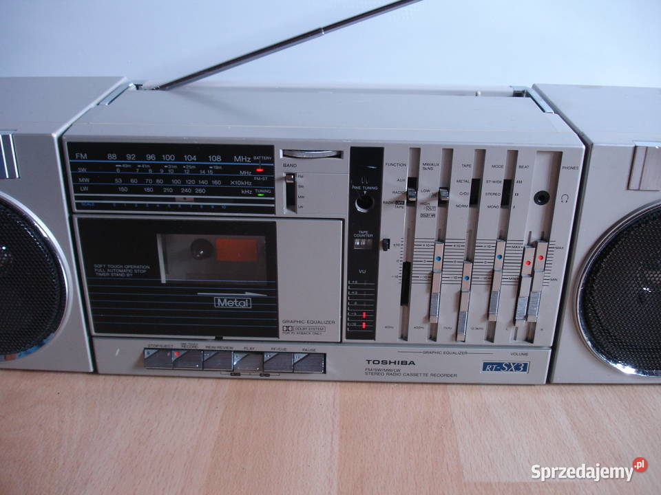 Radiomagnetofon TOSHIBA RTSX3 Zielona Góra