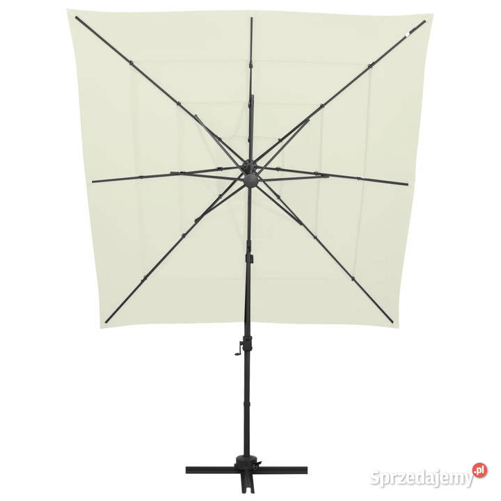 4poziomowy parasol na aluminiowym słupku Warszawa