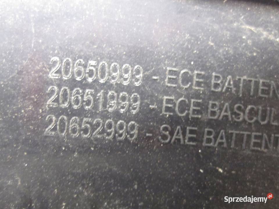 FIAT DOBLO 17r lampa prawy tył 52044715 osobowe Kielce