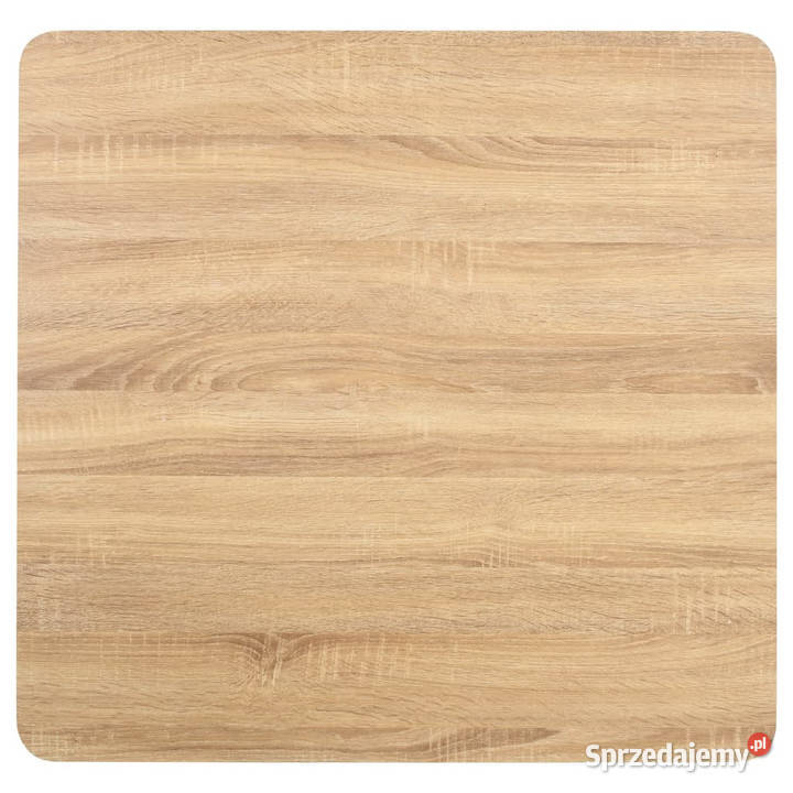 Stolik bistro jasnobrązowy 80 x 80 MDF WM286433 mazowieckie Warszawa