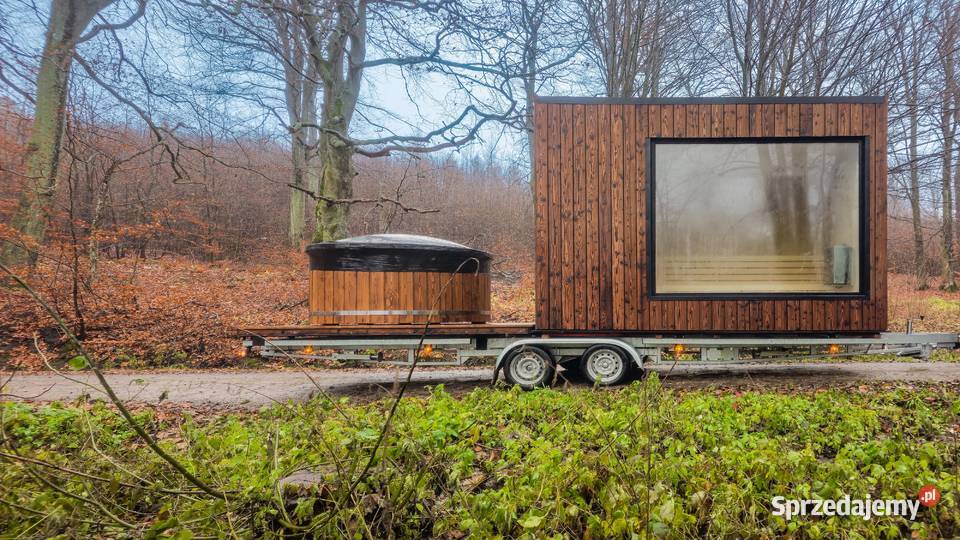 Sauna Fińska RelaxTwo LoftoweDomy 4 osoby wersja Domachowo