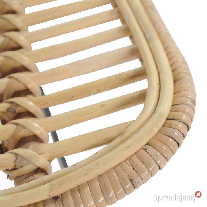 Krzesła barowe 2 naturalny rattan WM285232 Warszawa