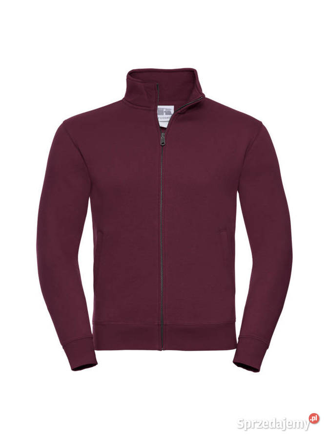 Bluza rozpinana Authentic BEZ KAPTURA burgund Rozmiar XL Odzież codzienna Warszawa