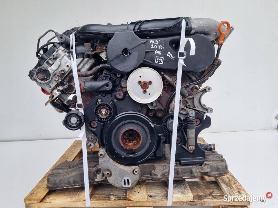 SILNIK KOMPLET Audi A6 C6 30 TDI V6 225 173 BMK osobowe Janów