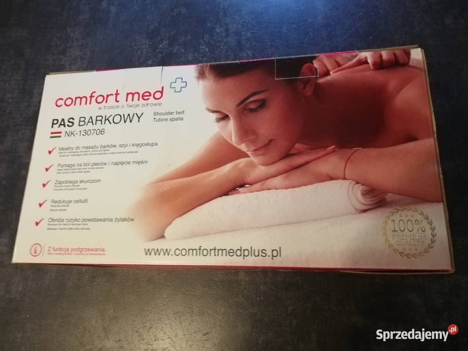 NOWY MASAŻER PAS BARKOWY COMFORT MED NK-130706