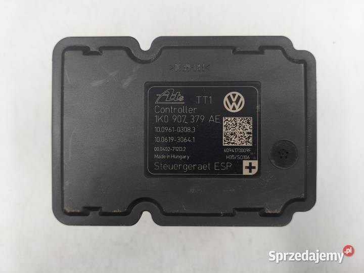Pompa ABS ESP Audi A3 8P 1K0614517BE 1K0907379AE mazowieckie Wyszków