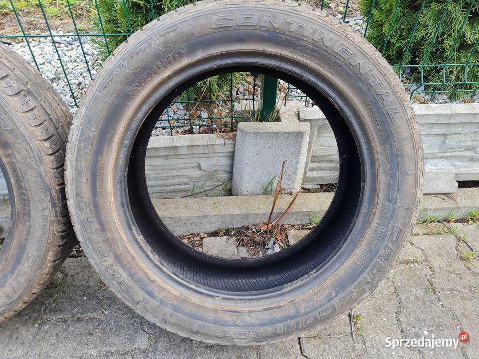 Opony Continental Cross Contact 2655020 przebieg V do 240 km/h Wojkowice sprzedam
