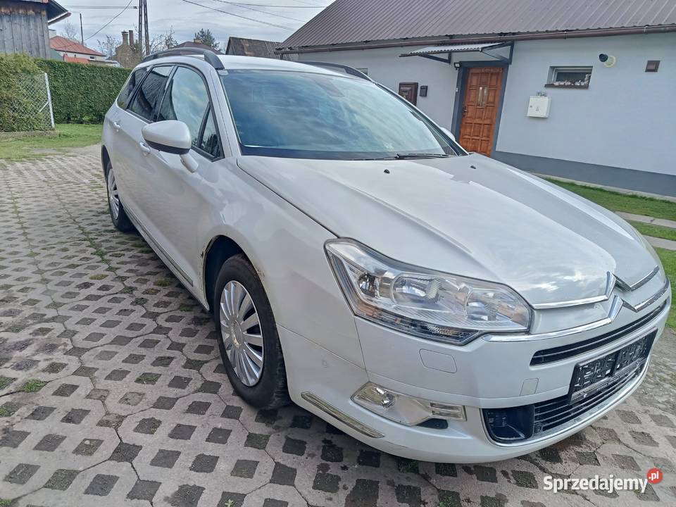 Citroen C5 16 HDi Biała perła okazja Zarszyn sprzedam