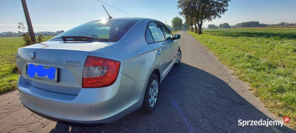 Skoda Rapid 14tdi Rok produkcji 2015 mazowieckie Błonie