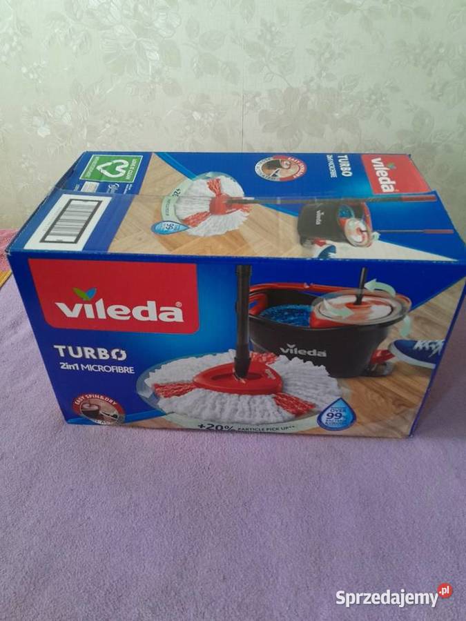 Vileda Turbo 2in1 Microfibre Mop Obrotowy Zestaw Bydgoszcz sprzedam