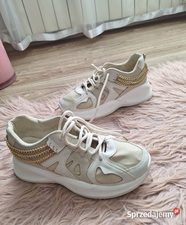 Świetne buty sneakersy adidasy na platformie 40 małopolskie Kraków sprzedam