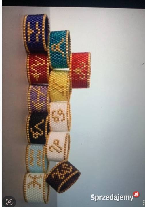 Pierscionki z koralików Tohoznak zodiaku Zduńska Wola