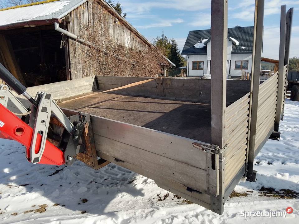 Skrzynia aluminiowa paka zabudowa 430x215 Rzeszów