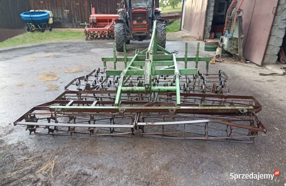 Agregat uprawowy kultywator z podwójnym wałkiem Pisarzowa