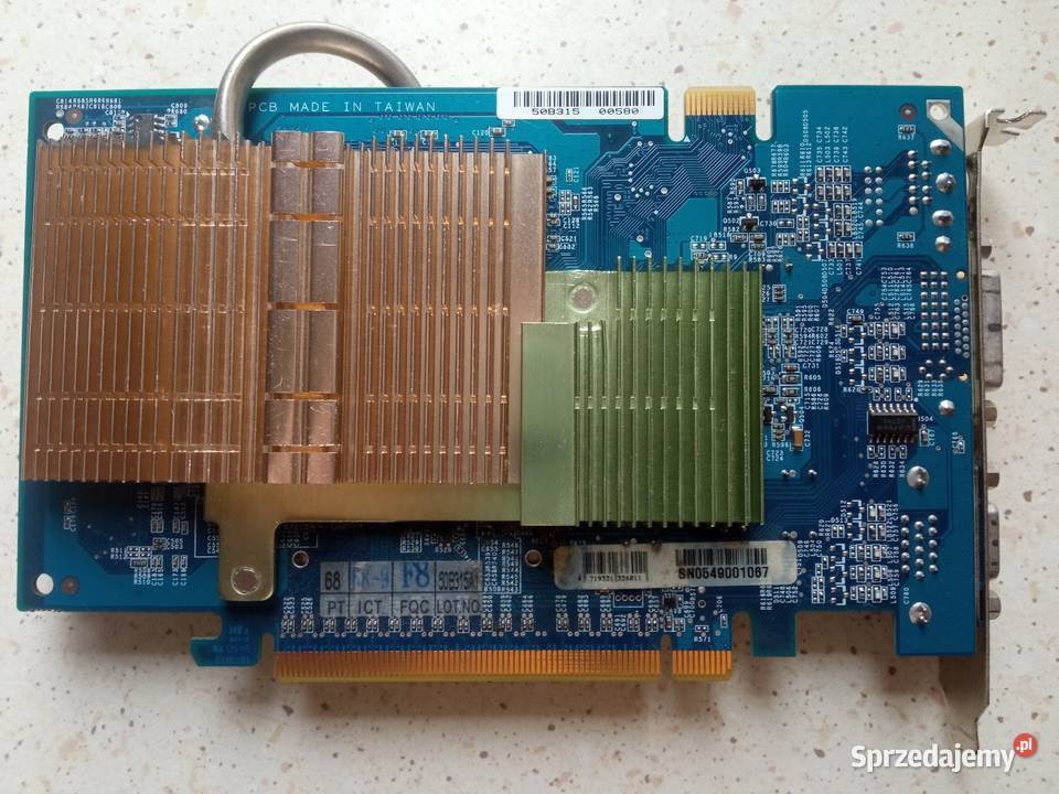 Karta Graficzna GIGABYTE GVNX66256DP2 NVIDIA Gigabyte sprzedam