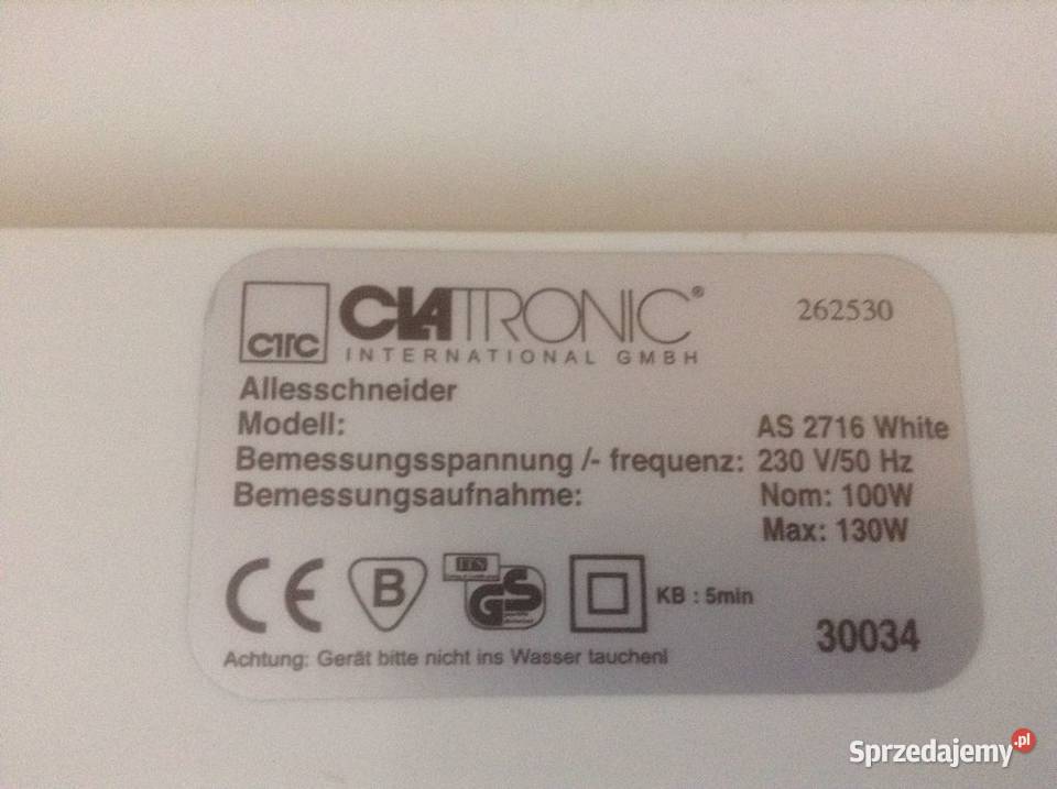 Elektryczna Kkrajalnica do chleba wędlin sera opolskie Opole sprzedam