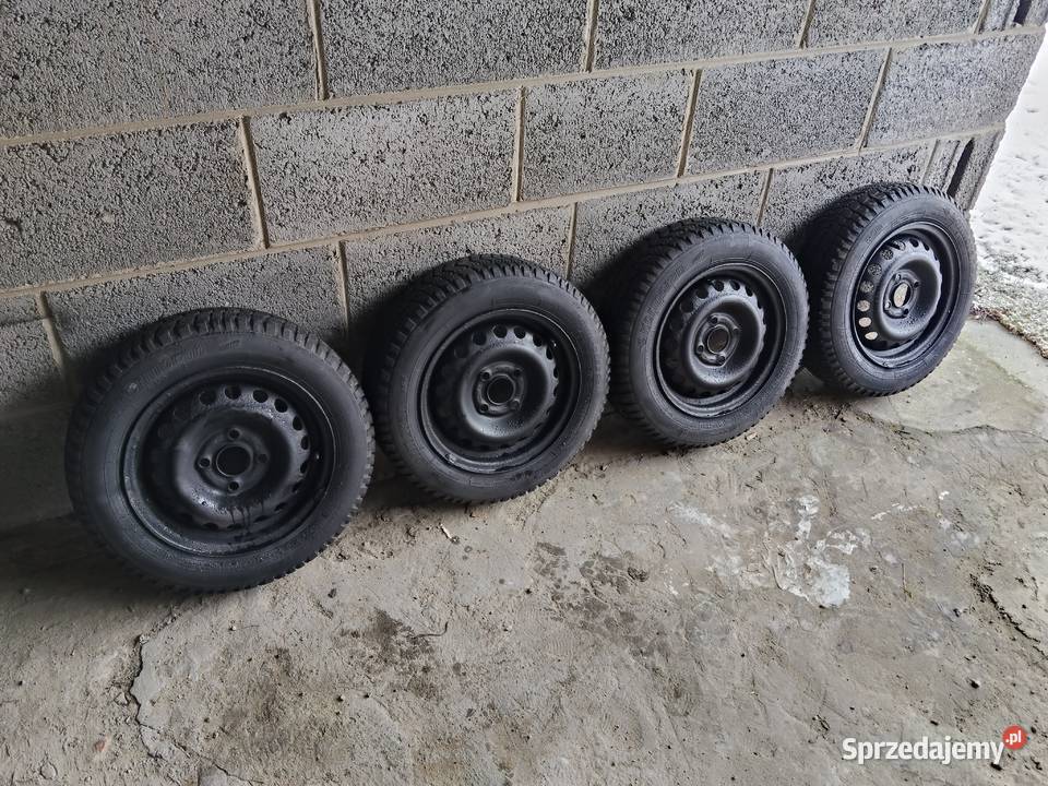 Koła stalowe Opel 4x100 13 ET49 z oponami Samochodowe