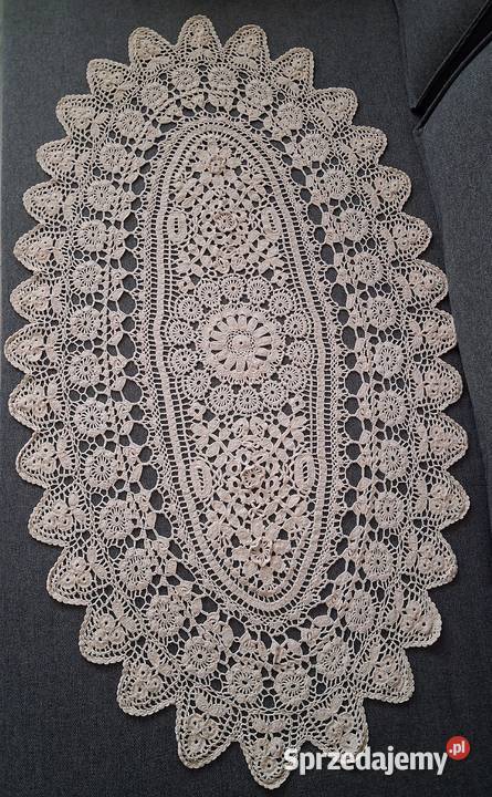 Serweta obrus szydełkowana Chorzów