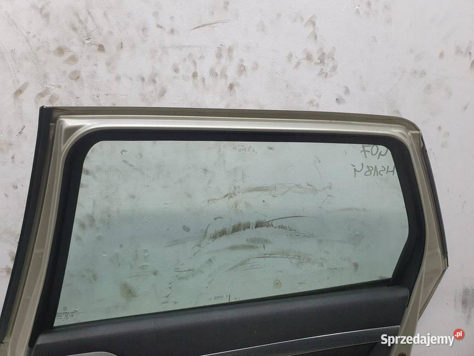 DRZWI PRAWY TYŁ KOMBI KOMPLETNE PEUGEOT 407