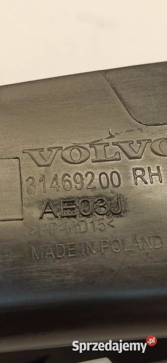 VOLVO XC40 OSŁONA ZAŚLEPKA PRAWY TYŁ 31469200