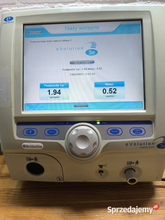 Respirator eVolution 3e Essential do Jabłonna