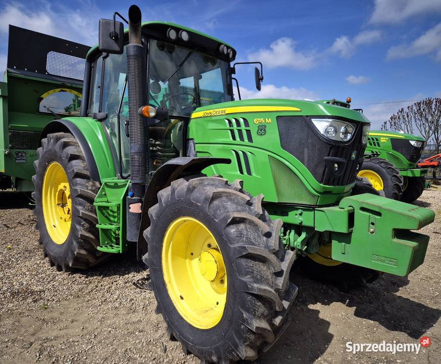 John Deere 6115M Pneumatyka nowe opony z John Deere wielkopolskie sprzedam