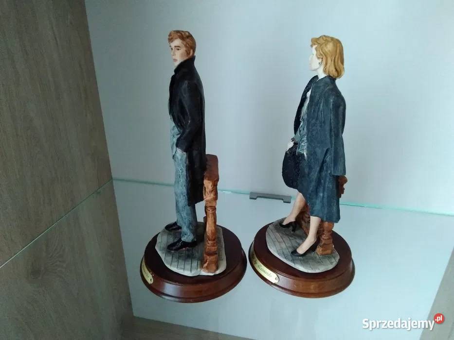 Stare Angielskie Figurki Masa Żywiczna Para Radom