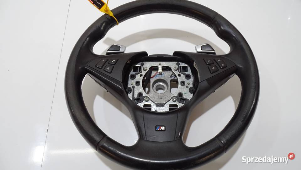 KIEROWNICA BMW E60 E61 M PAKIET ŁOPATKI OE Strzyżewice