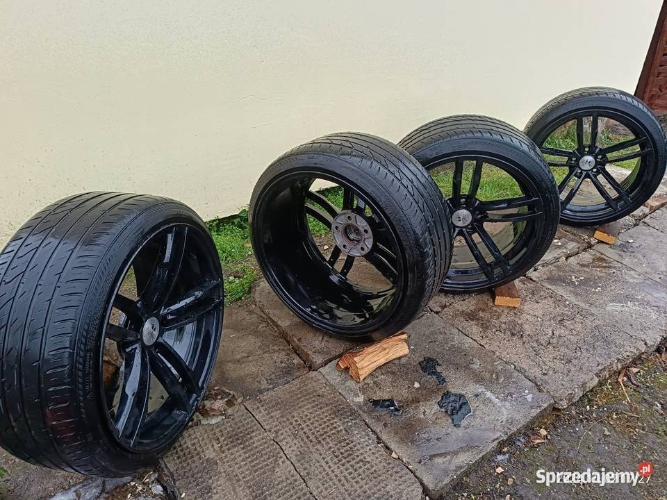 Koła felgi aluminiowe 5x1143 19 opony letnie Bidziny