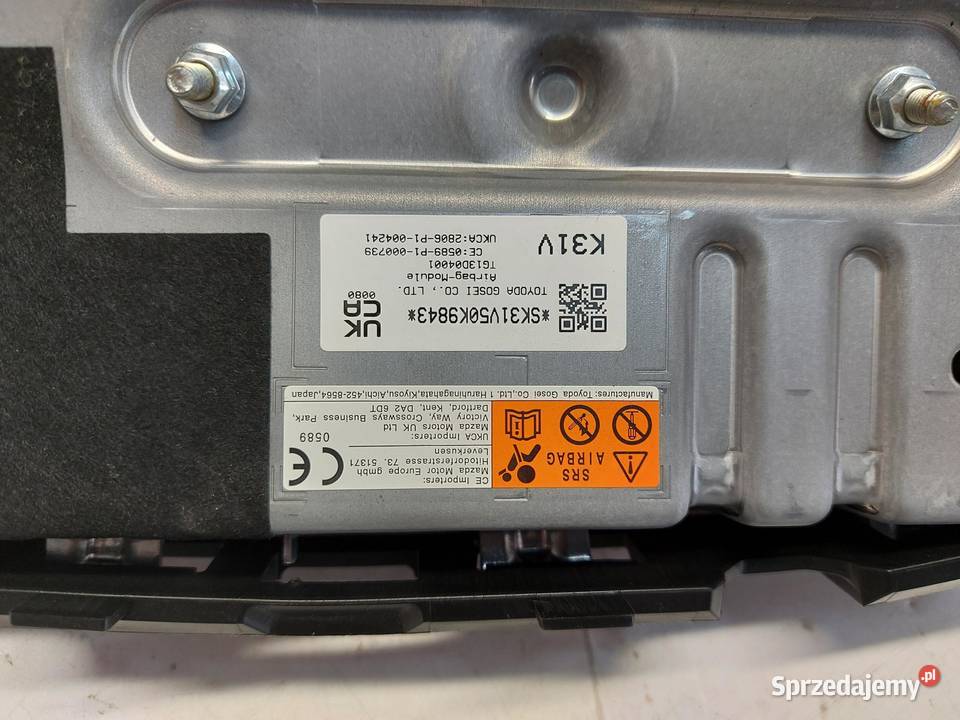 Mazda CX60 2023 airbag poduszka kolanowa oryg osobowe sprzedam
