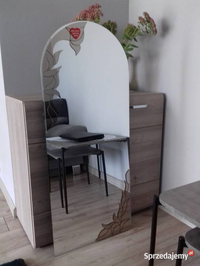 Lustro ozdobne 123 x 495 z wzorkami używane w Bydgoszcz