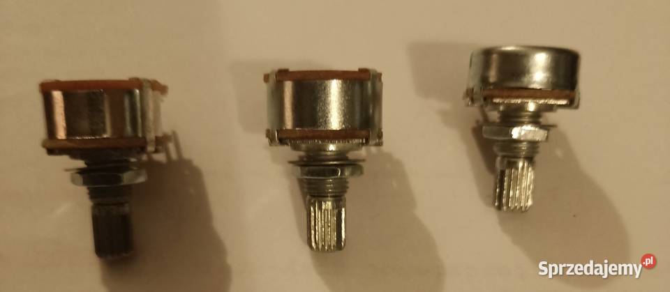 Komplet potencjometrów do RMS 404 zamienniki Szewnica