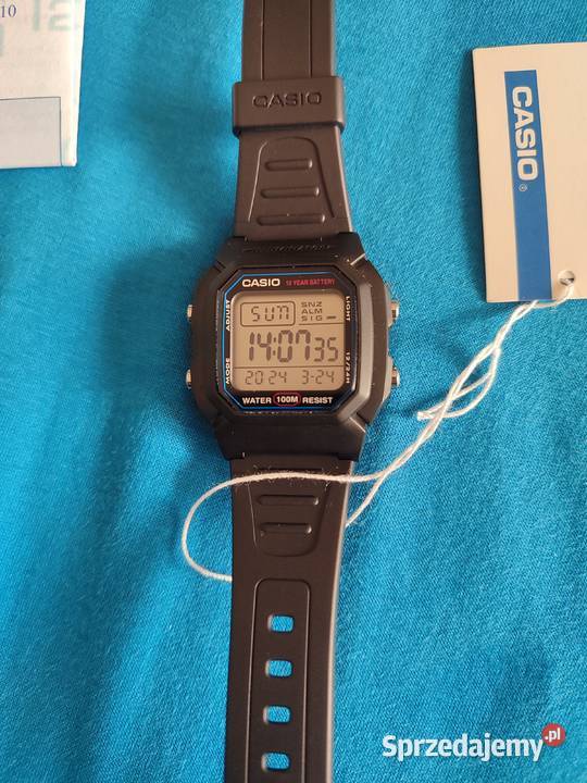 Nowy zegarek casio Lidzbark