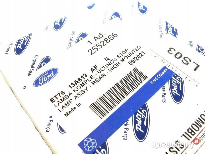 TRZECIE ŚWIATŁO STOP LED FORD TRANSIT COURIER dolnośląskie Głogów