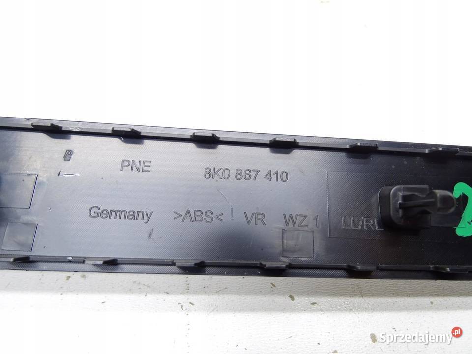 DEKORY LISTWY DRZWI SZCZOTKOWANE AUDI A4 B8 A5 małopolskie