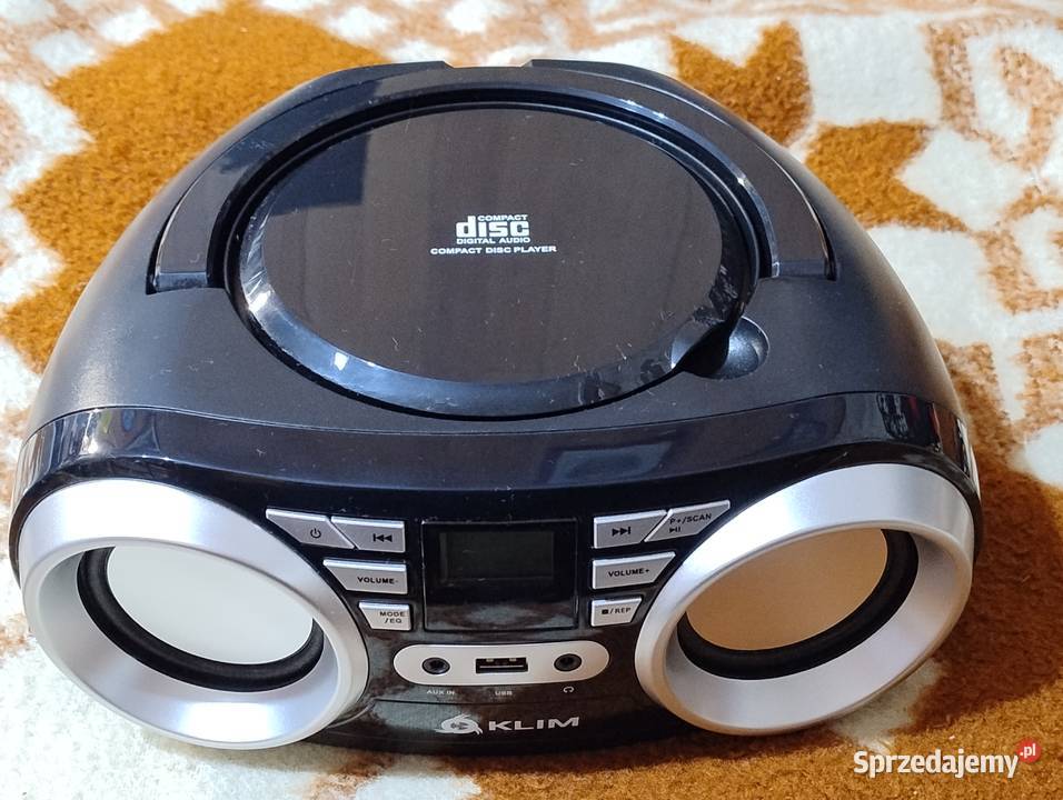 KLIM B3 przenośny odtwarzacz CD Bluetooth Elektronika