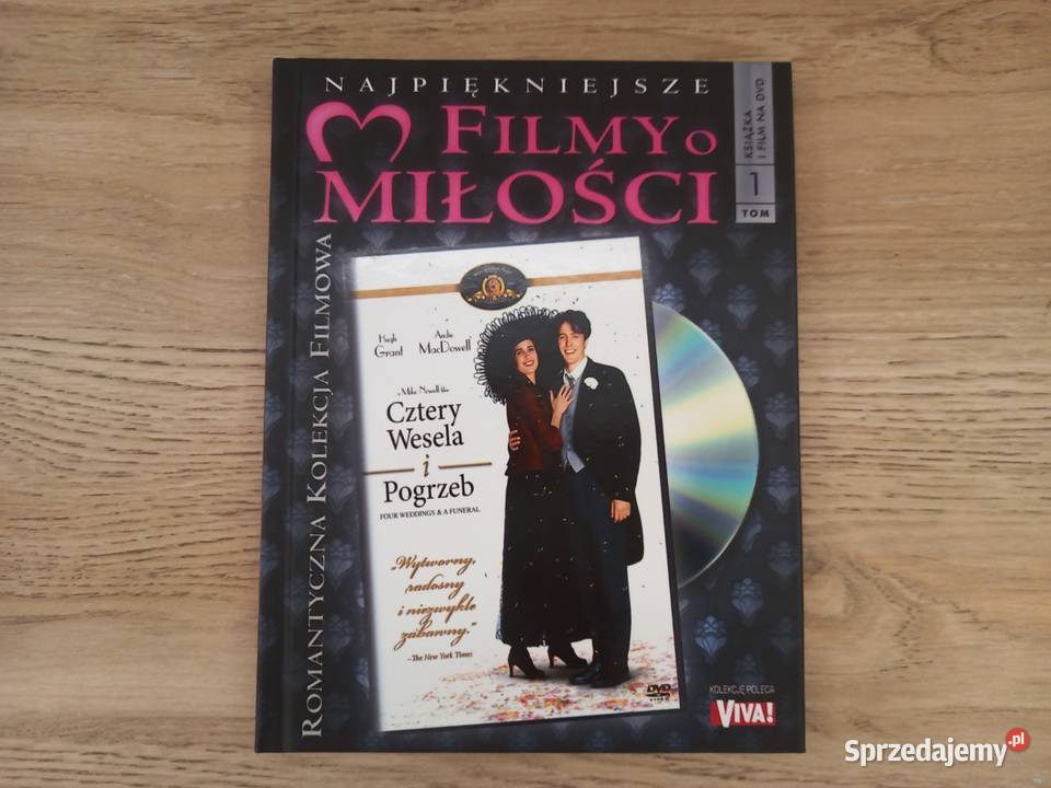 Najpiękniejsze Filmy o Miłości seria filmów DVD śląskie Jastrzębie-Zdrój sprzedam