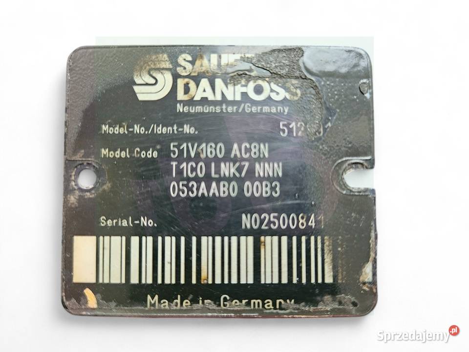 Hydromotor 51V160AC8N SAUER DANFOSS CLAAS wielkopolskie