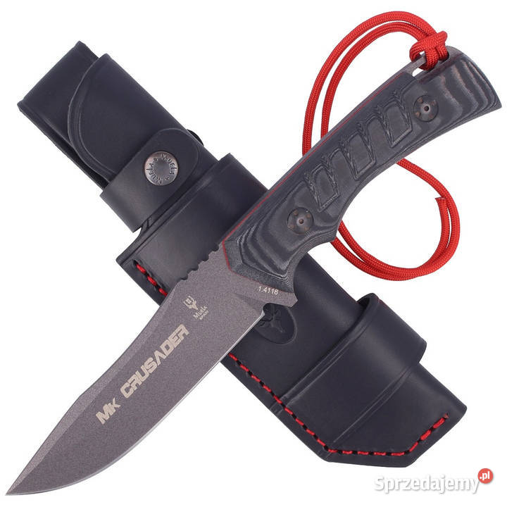 Nóż Muela Crusader Black Micarta Black Blade Akcesoria, narzędzia i noże Warszawa