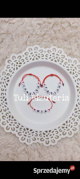 Bransoletka z imieniem dziewczynki Gdańsk