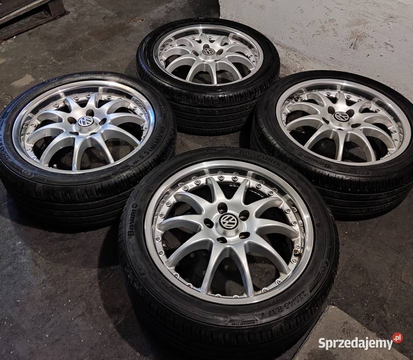 Alutec Kyro 17 7J 5x112 polerowane ranty opony Opole