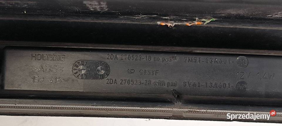 SPOILER LOTKA FORD KUGA MK1 osobowe Pozostałe Lipno