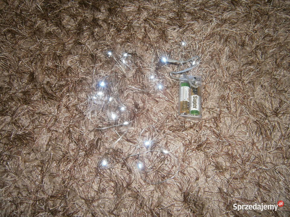 20 led na drucikubiałe zimne