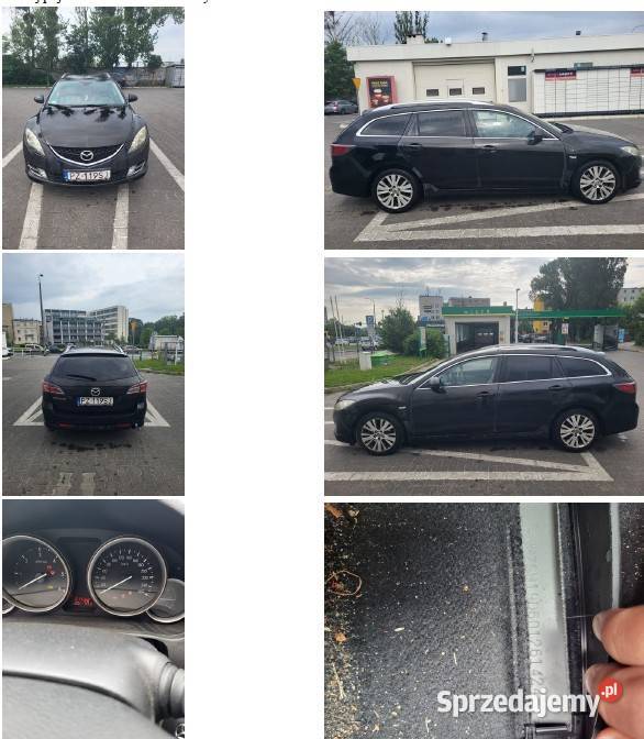 Syndyk sprzeda z wolnej ręki samochód Mazda 6 Poznań